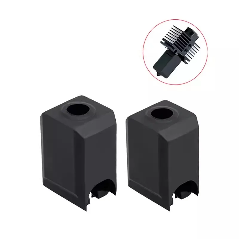 FOR Bambu 3D Printer Hot End Silicone Sleeve X1/P1S Printhead Nozzle High Temperature Heat Insulation Dust Protection