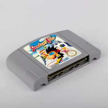 Snowboard Kids 1 2 遊戲卡,適用於 64 位元美國 NTSC 和歐洲 PAL 制式 N64 遊戲機,英文版 8 最佳銷售 N64 PAL - №4