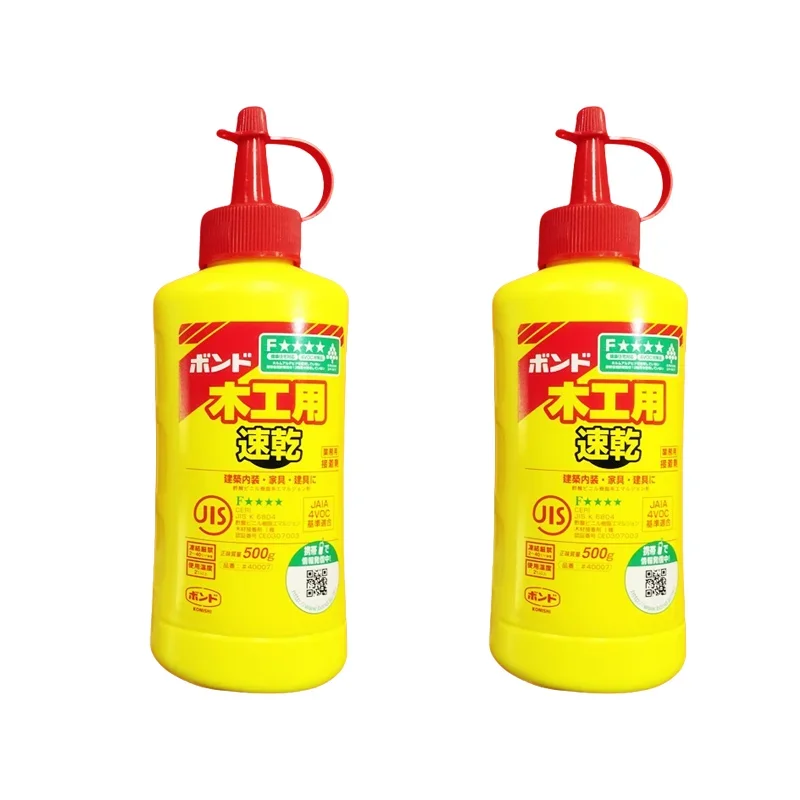 FOR KONISHI Wood GLUE Quick Dry 500g Woodworking Tools Adhesive for Wood Splicing and Repair Original Product
