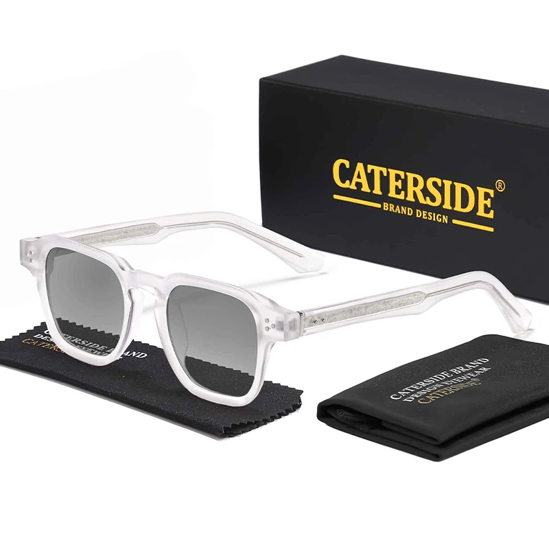 

CATERSIDE Fashion Square Women Sunglasses Core Insert Temple Luxury Brand Sun Glasses Travel Beach Party Festiva Gifts