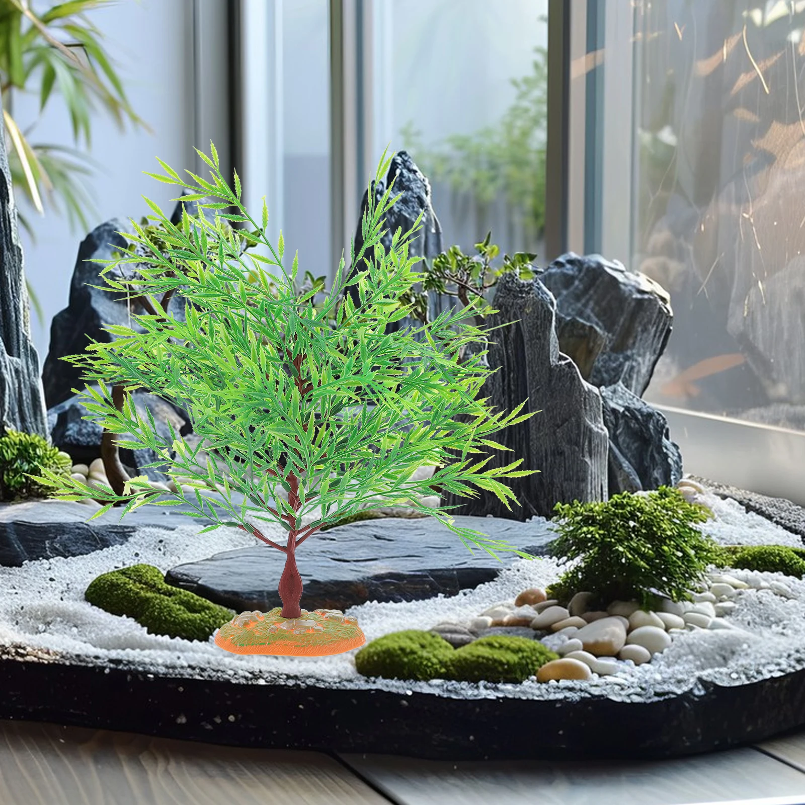 

Micro L Tree naments Artificial Miniature Trees for Crafts Tiny Plants Realistic Details Vivid Scenes Home Office Decor