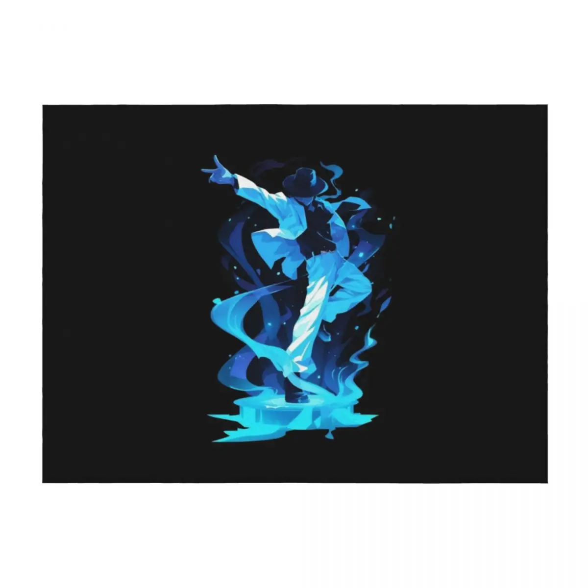 

Dance Legend with Swirling Energy - Pop Music Throw Blanket Blankets For Baby blankets and throws warm winter Cute Blankets