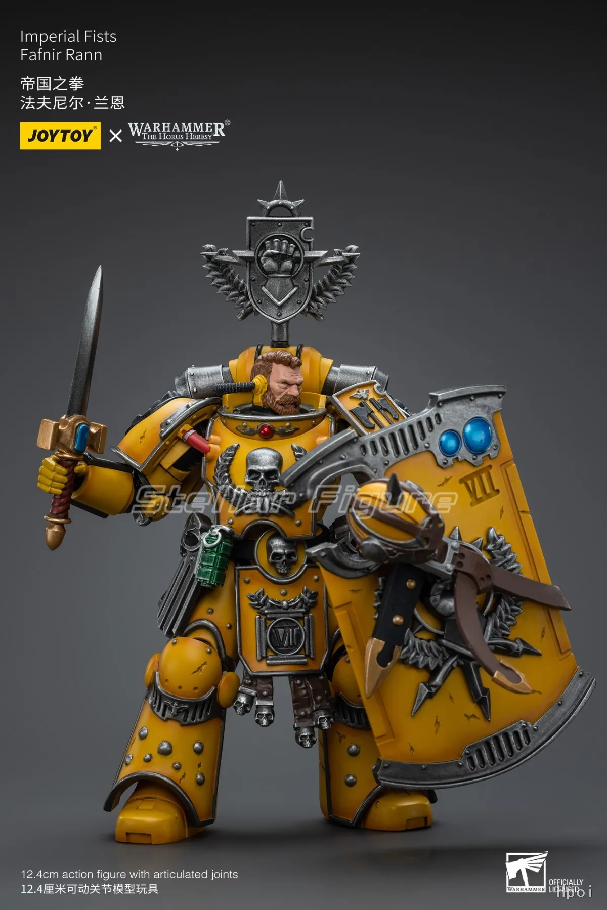 

【SF】JOYTOY 1/18 Action Figure Imperial Fists Fafnir Rann Model Toys Gifts Collection Ornaments