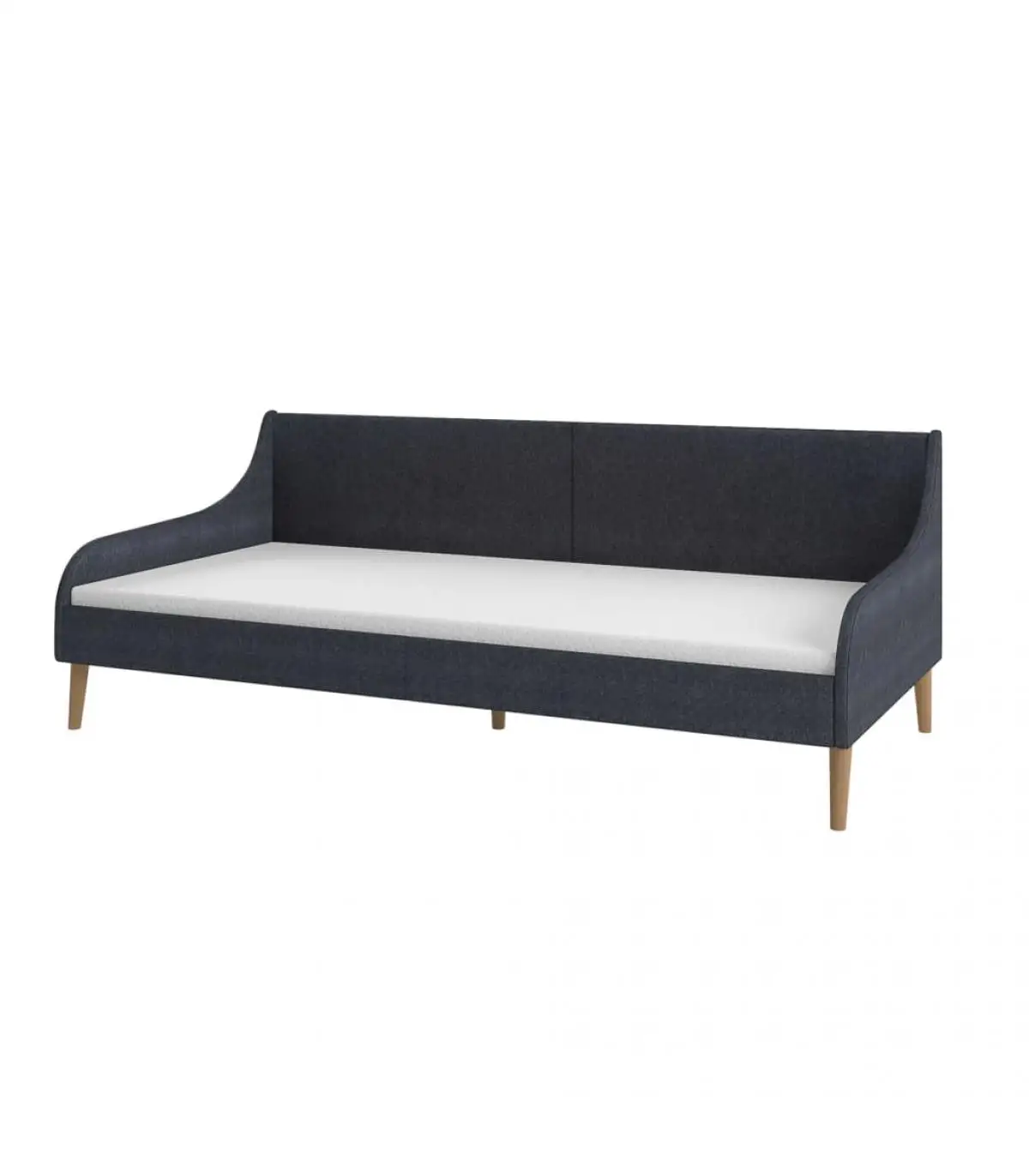 Sofa structure sofa bed dark gray fabric