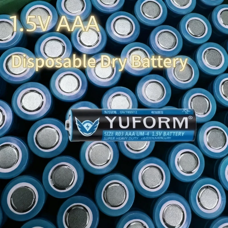 

1-60PCS 1.5V AAA Disposable Dry Battery for Led Light Toy Mp3 Camera Flash Razor CD Player Wireless Mouse Keyboard