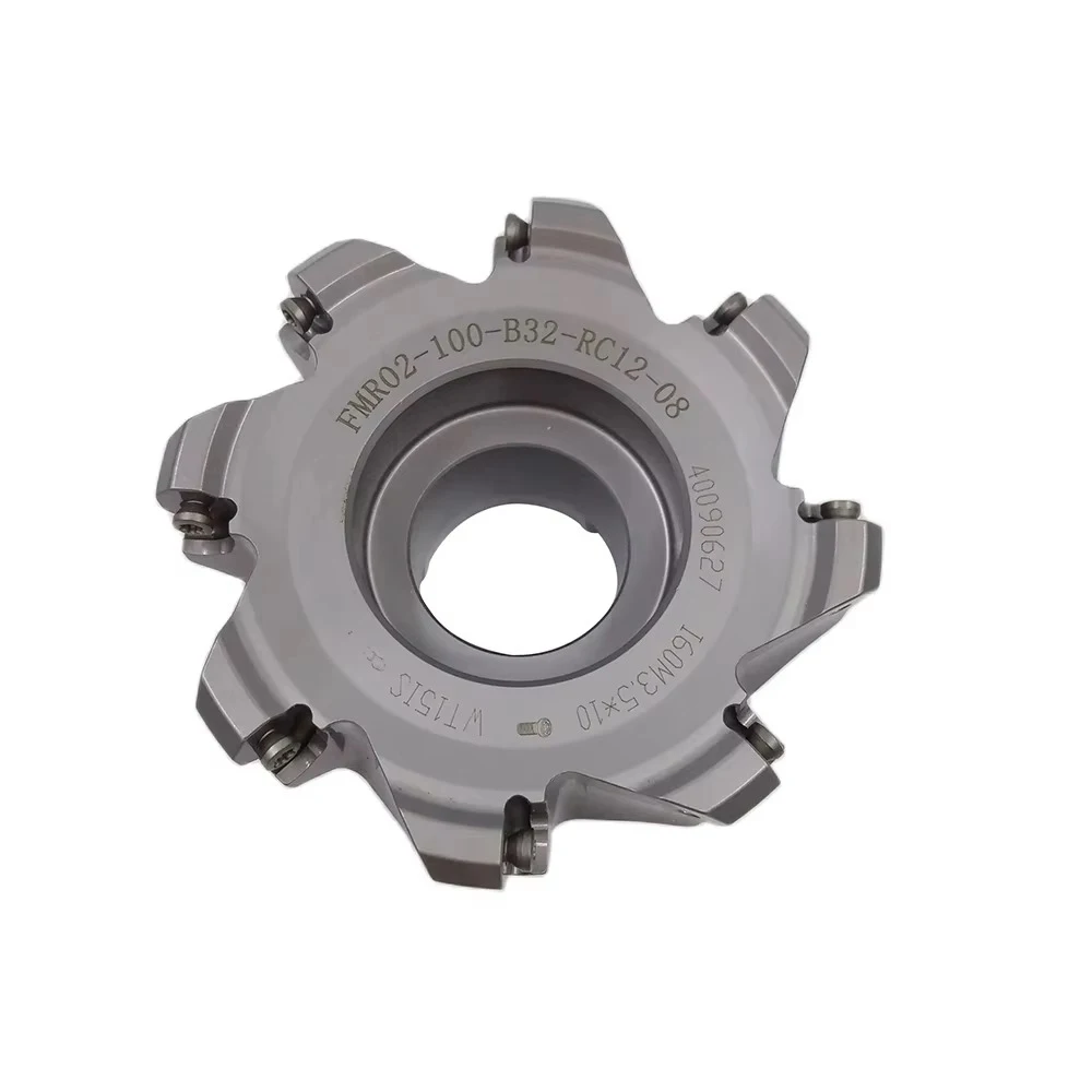 Zcc indexableフェイスフライス盤、FMR02-100-B32-RC12-08