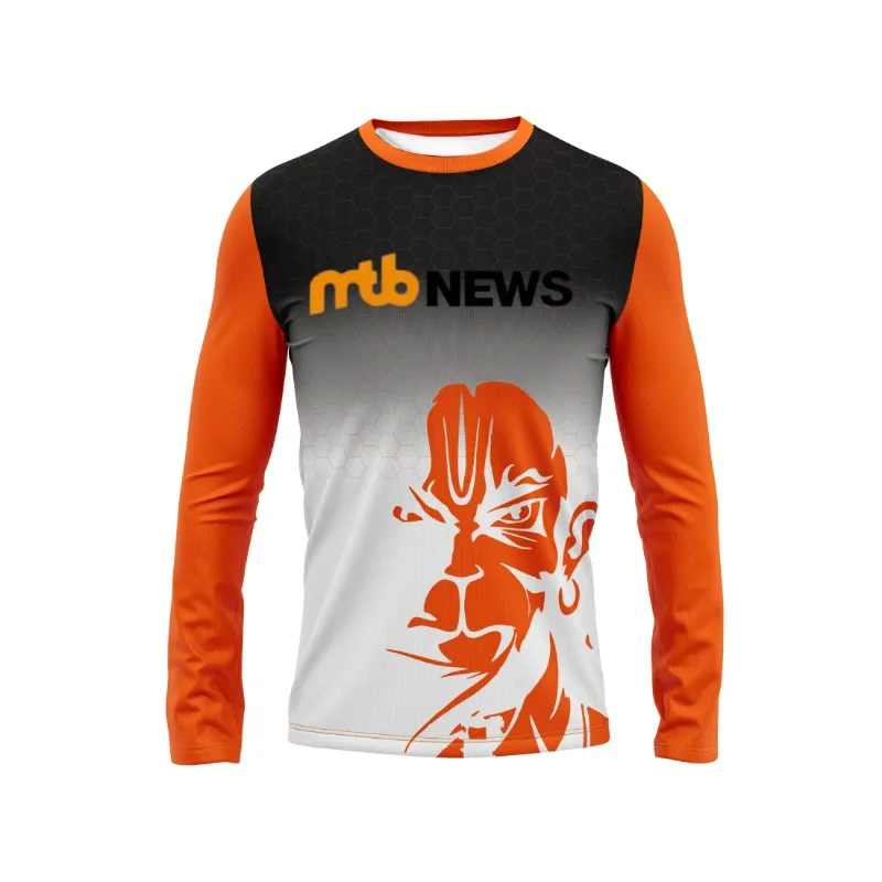 

2026 Fashion Sports Cycling Long Sleeve, Racing Racing Printed Long Sleeve Sportswear, Off Road Sunscreen Cycling Clothing