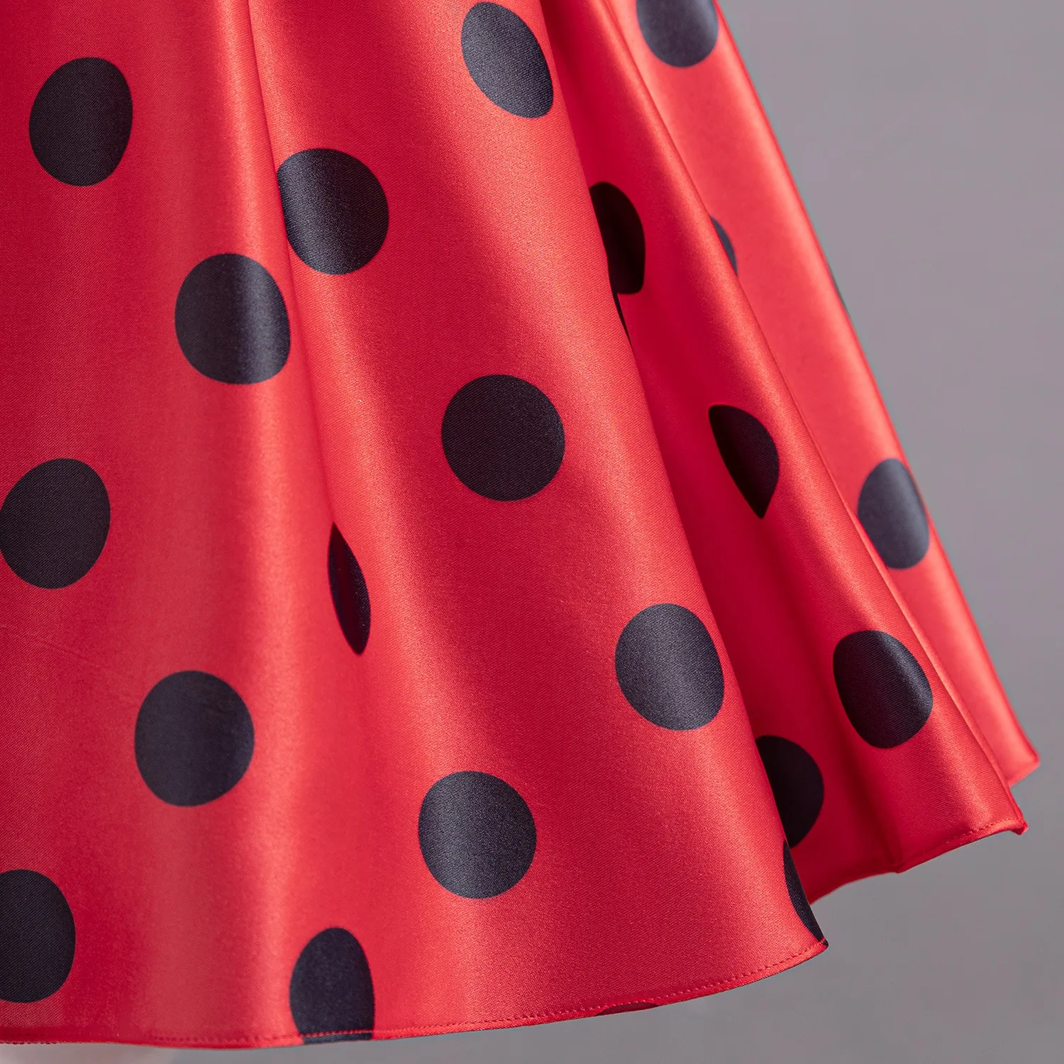 Meninas Polka Dot Princesa Tulle Vestido com Headband, Roupas De Festa De Aniversário, Elegante Traje De Halloween