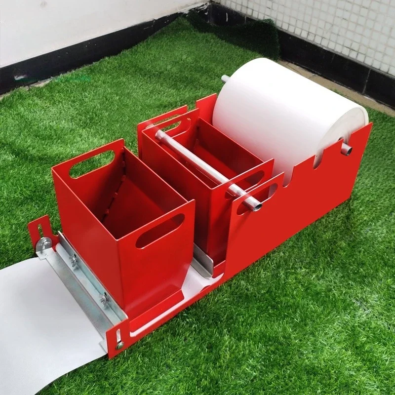Football field turf Football field artificial turf construction tools, glue applicator