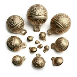 Antique Bronze Brass Metal Jingle Tinkle Bells 9mm 11mm 14mm 16mm 18mm 20mm 22mm 25mm 28mm DIY Craft Pendants Beads