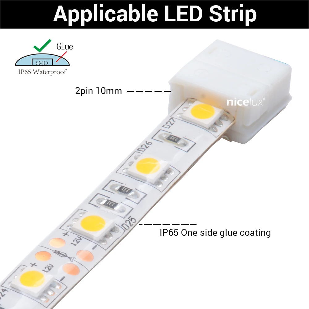 24V 12V Motion Sensor Light Switch 5V DC Activated Timer Automatic Movement Detector Waterproof LED Strip Connectors PIR Switch