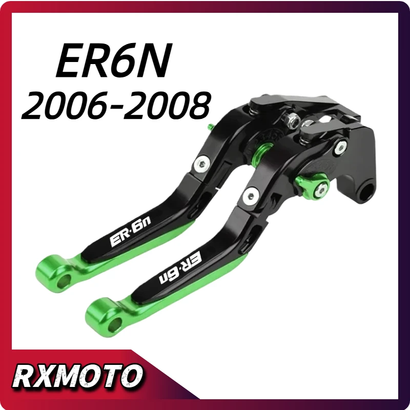 

For Kawasaki ER6N ER-6N ER 6N 2006-2008 Motorcycle Accessories Adjustable Extendable Folding Brake Clutch Levers