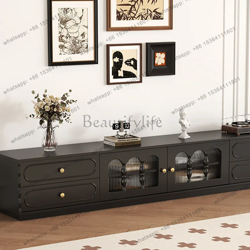Factory Direct Sales Entertainment Living Room Tv Stands Console Cabinets Minimalist Drawers Tv Table Shelf Portable Archivadore
