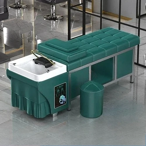 

Thai Intelligent Water Cycle Chair Sleeping Water Bed Japanese Jet Hair Head Spa Wash Therapy Washbasin Beauty Shower Cadeira