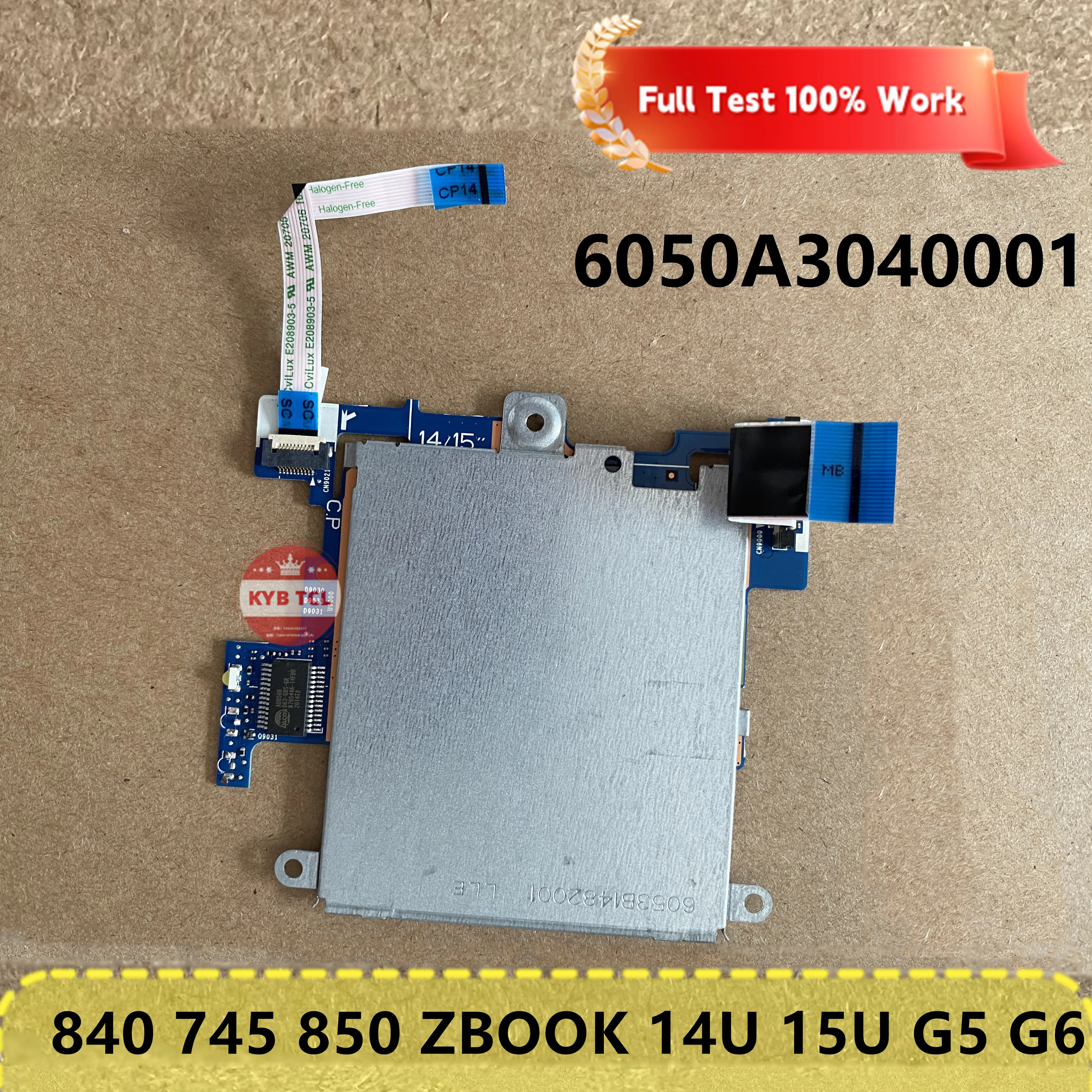 Imagem -02 - Touchpad ou Botões ou Placa do Módulo Nfc Leitor de Smartcard hp Elitebook 745 g6 840 g5 g6 Zbook 14u 15u Tm-p3352005