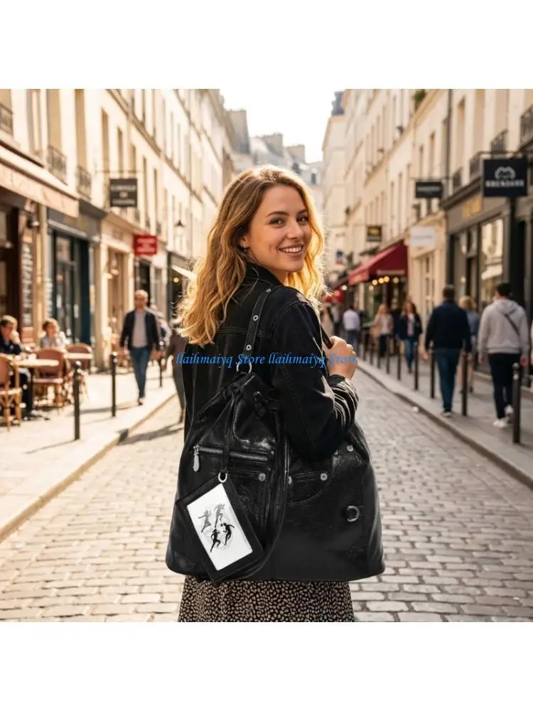 573B Stylish Convertible Messengers Bag Practical PU Leather Backpack With Multiple Carrying Option And Spacious Compartments