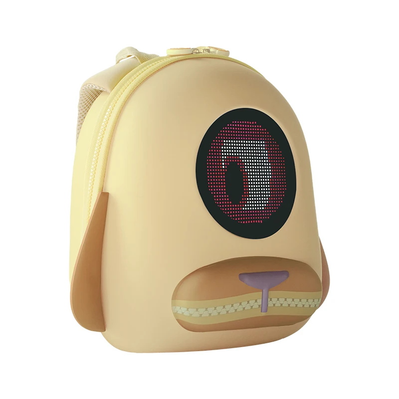 حقيبة ظهر ذكية LED للأطفال مقاومة للماء يمكنك صنعها بنفسك حقيبة أمان للرسوم المتحركة للأولاد والبنات والسفر في الهواء الطلق وإكسسوارات الدراجات النارية حقيبة مدرسية