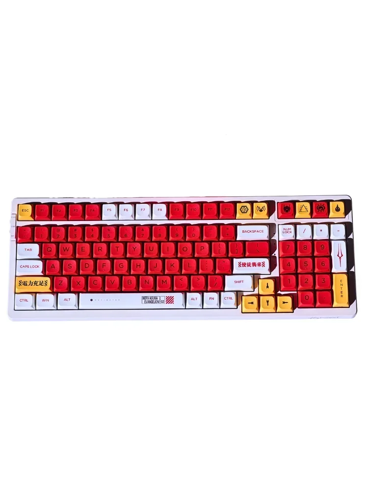 Keyboard Keycap XDA Height Red Keycap Five-Sided Sublimation GMK75/68/87/98/104