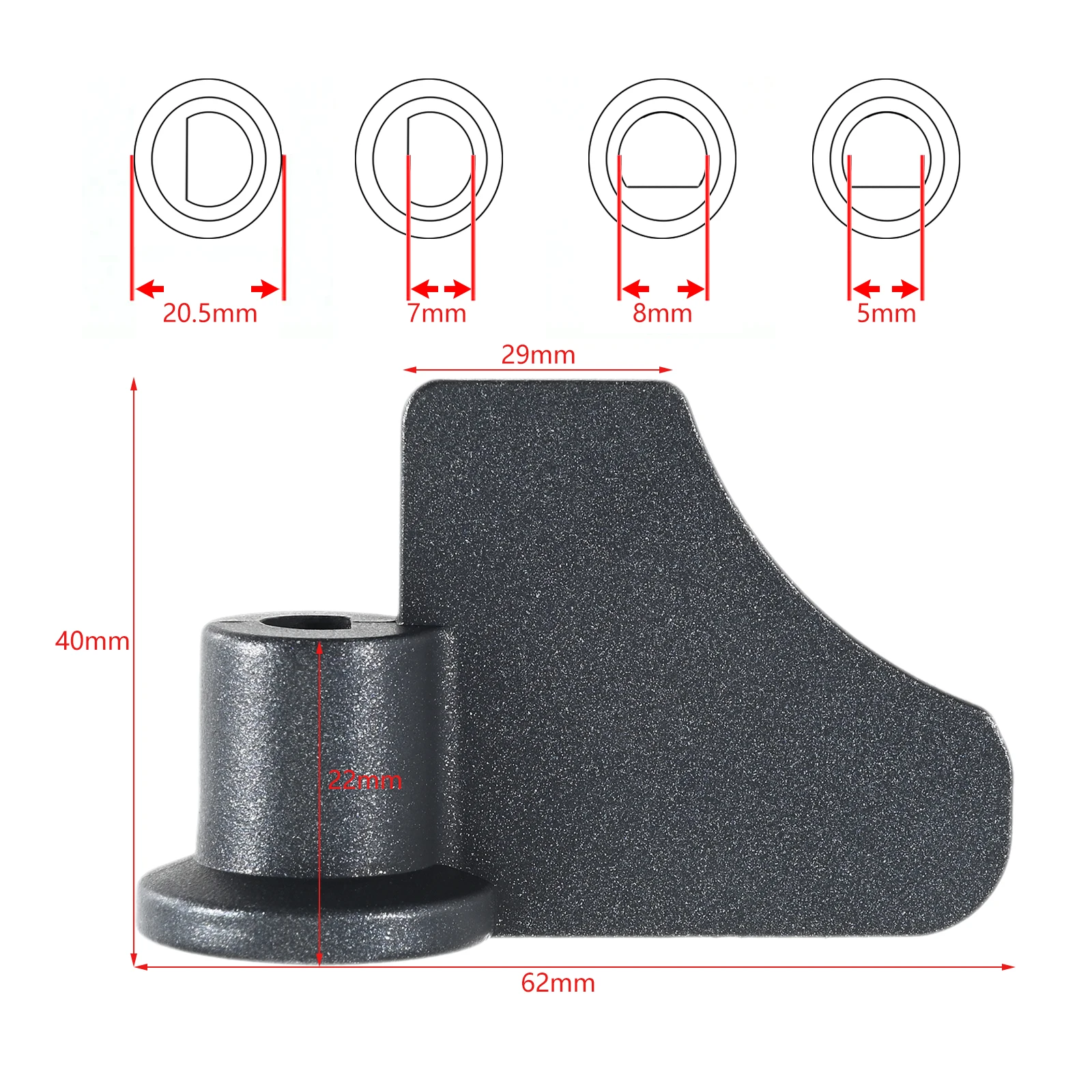 سبائك الألومنيوم صانع الخبز آلة شفرة أجزاء سكين العجن مجداف صالح ل Delfa DB- 104708   ديلونجي BDM1500 مولينكس SS- 185951