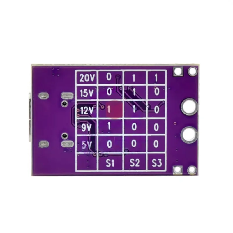 10pcs PD/QC/AFC fast charging decoy trigger supports 5V 9V 12V 15V 20V fixed voltage output