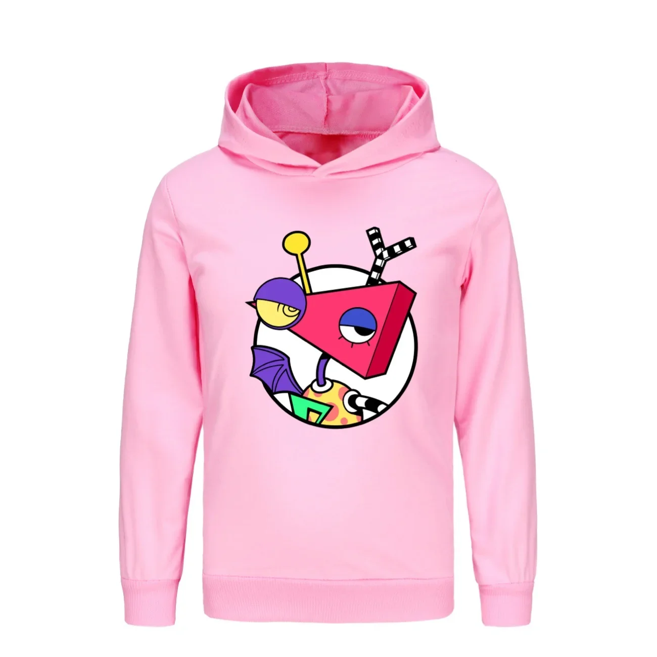 

The Amazing Digital Circus Costume for Kids Autumn Hooded Sweatshirt Baby Girls Pomni and Jax Clothes Children Casual Outerwear