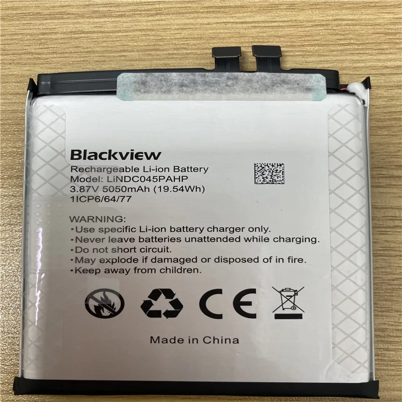 In Stock for Blackview A200 pro battery 5050mAh new production date Test normally before shipping for Blackview battery