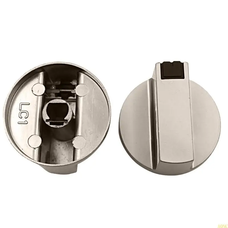 A0NC สำหรับการควบคุมเตาหมุนปุ่มปุ่มแก๊สสวิตช์โรตารี่สวิตช์เตาปรุงโลหะ