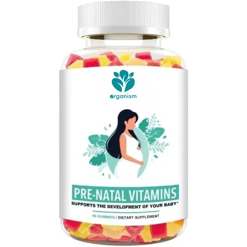 

Пренатальные витаминные мармеладки - Женские мультивитамины, содержащие витаминами А, Д, Е, В6, фолат и биотитин, 60 мармеладных мармелад.