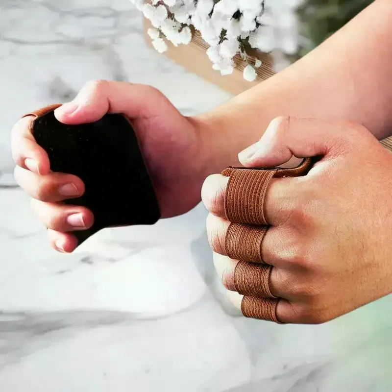 

Сильная защита ладоней с кожаными перчатками для тяжелой атлетики; Идеально подходит для гимнастики, тренировок и подтягиваний.