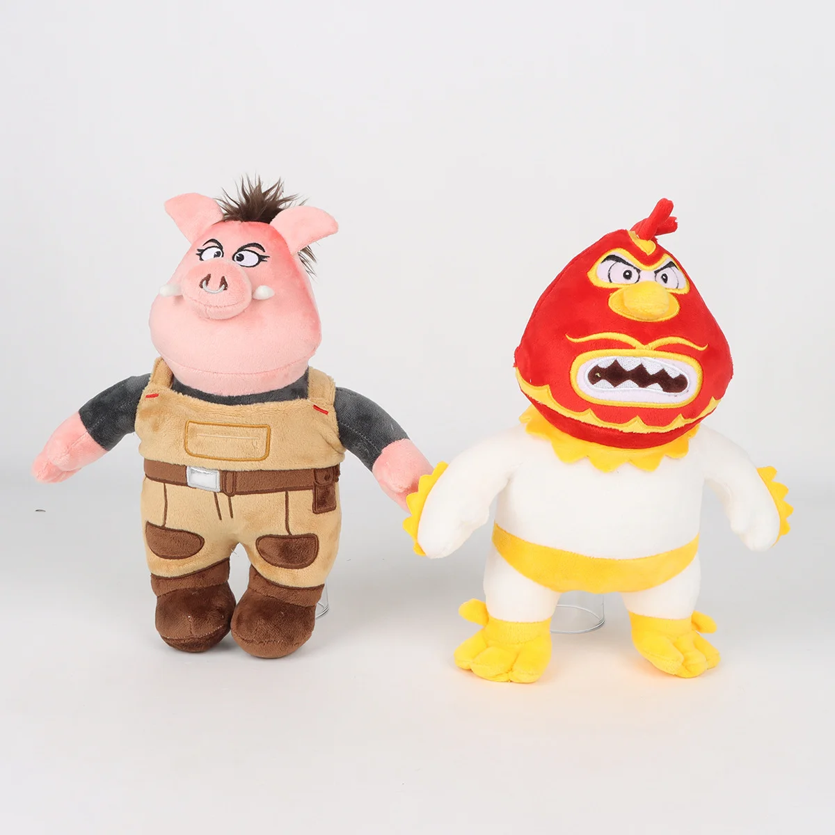 

New Movie The Bad Guys 2 Plush Doll Anime Figure Clever Calculation Pig Doll Shark Chicken Wolf Spider Decoration Plush Toy Gift