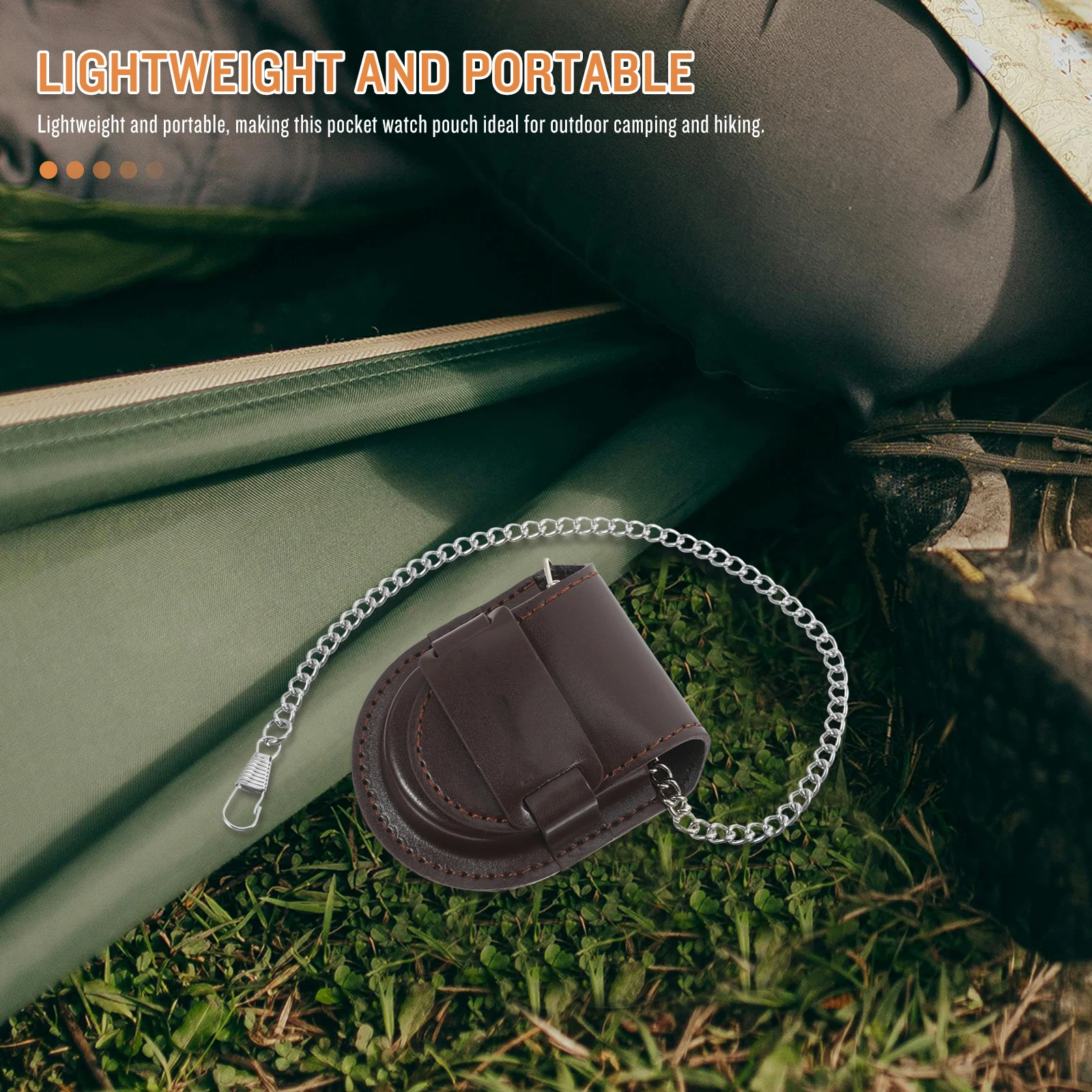 

Retro Pocket Watch Wrapping Bag Case Pouch Protective Storage Bag PU Holder Watch Accessories Container