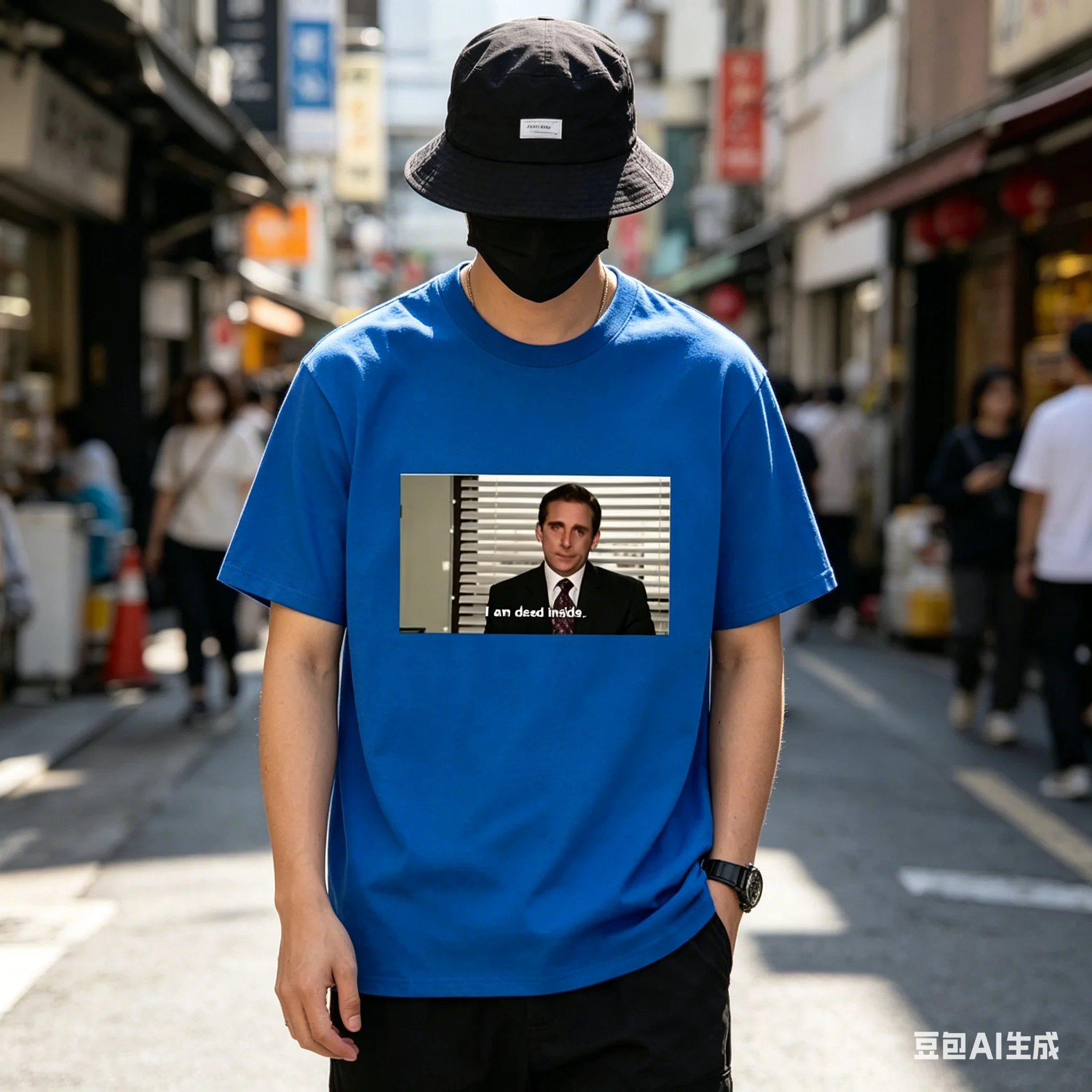 I Am Dead Inside summer Men Women T-Shirt Top The Us Office Men's Women's Tshirts Meme Funny Tees Camisas Hombre Oversized