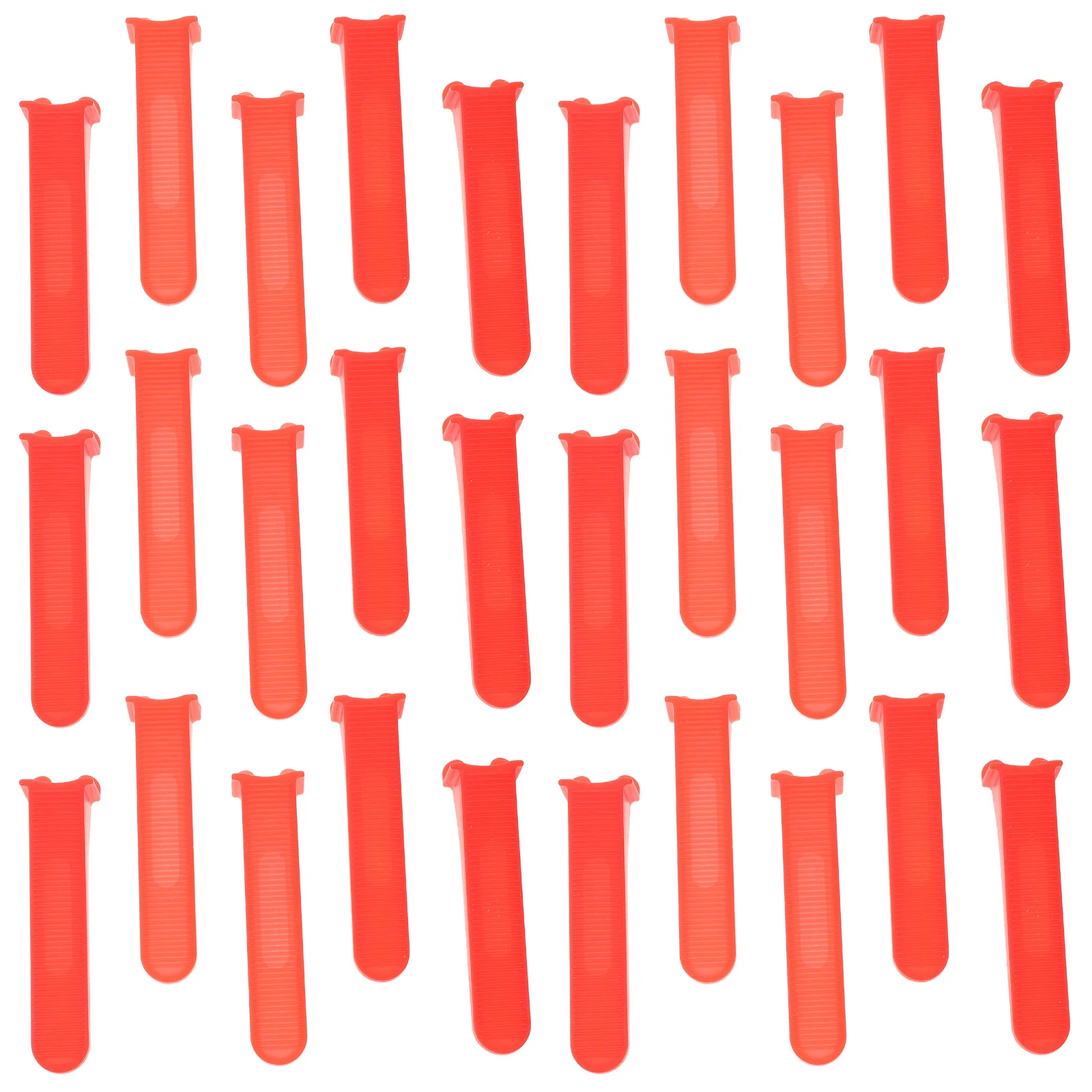 50Pcs Tile Spacer Wedges Plastic Durable Mini Lightweight Yellow for Wall Floor Tile Leveling Aligning System Leveling System