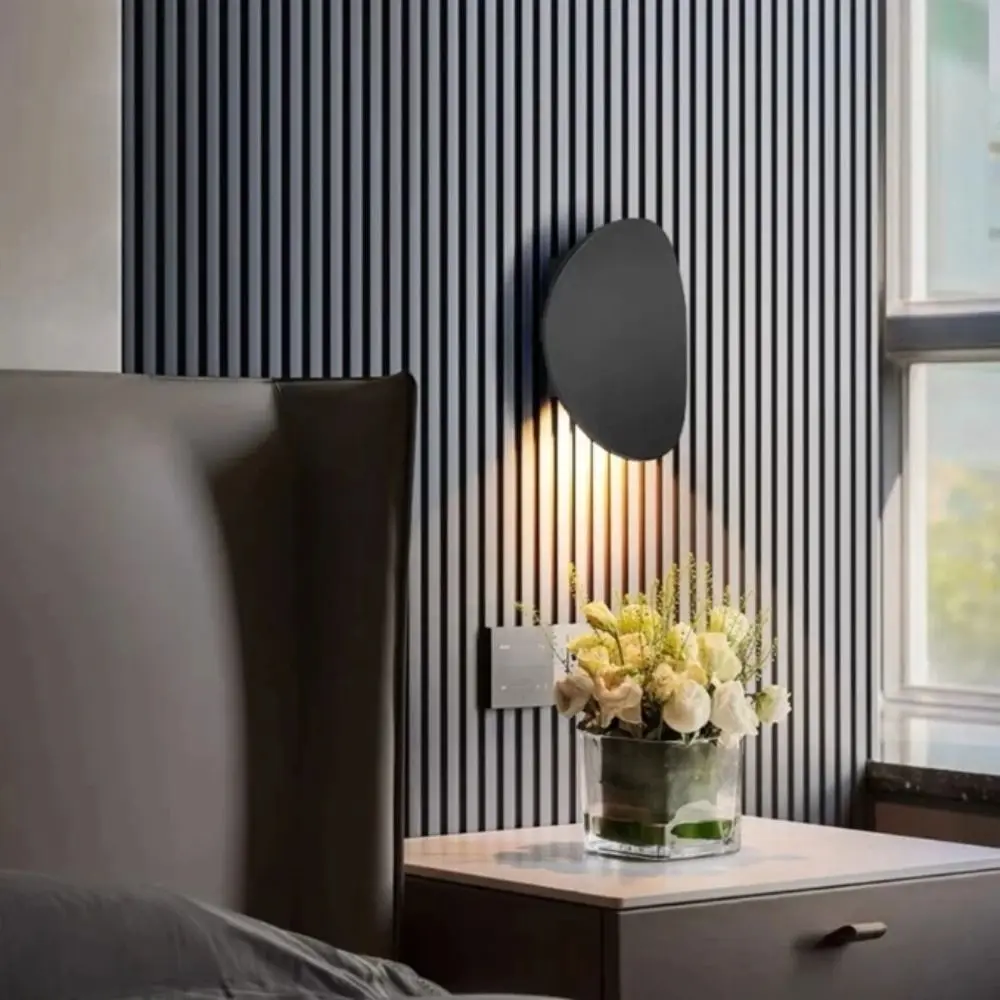 Simple Round LED Wall Lamp Indoor Outdoor Decorative Lighting Modern Wall Lamp Minimalist Design LED Lighting Creative Wall Lamp