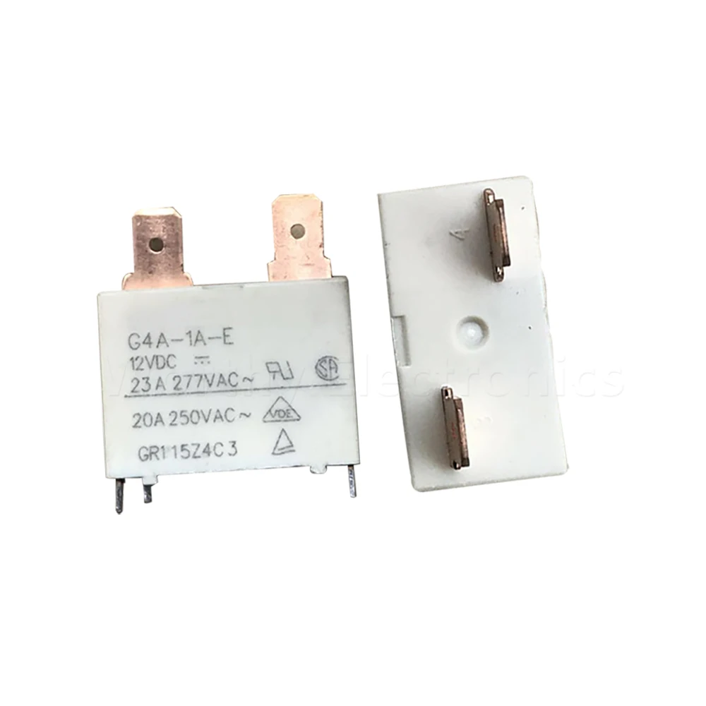 

Free shipping 10pcs/lot G4A-1A-E-CN 12V 23A 4PIN Relay