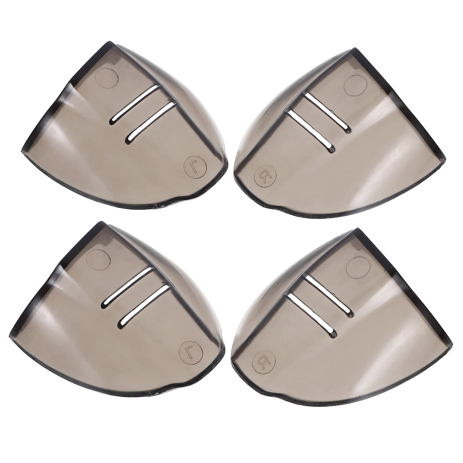 2 Pairs Eye Glasses Side Shield Sideshield for Safety Mask Wings Eyewear Protector Protective Shelter