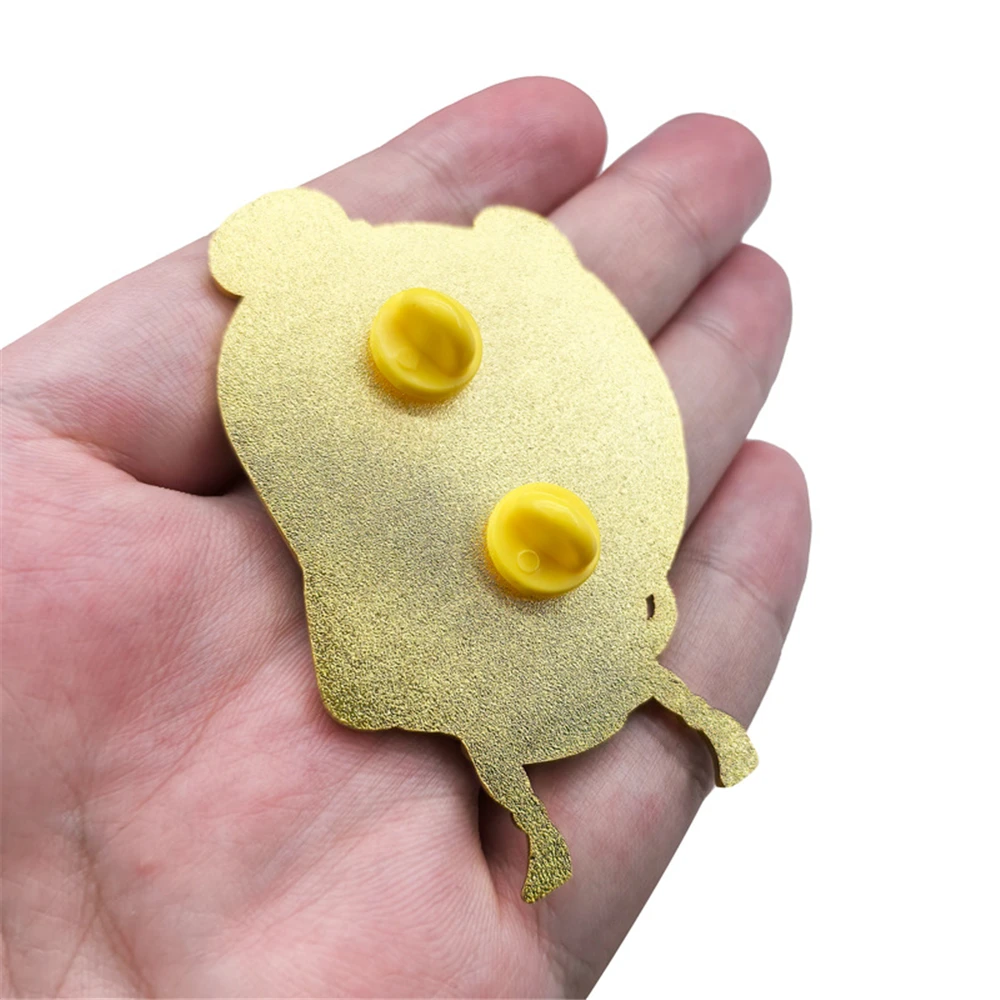 أنيمي يوميات الصيدلي ماو ماو Kawaii تأثيري حلي شارة دبوس اكسسوارات ظهره قلادة دعامة معدنية بروش الدعامة Gilf