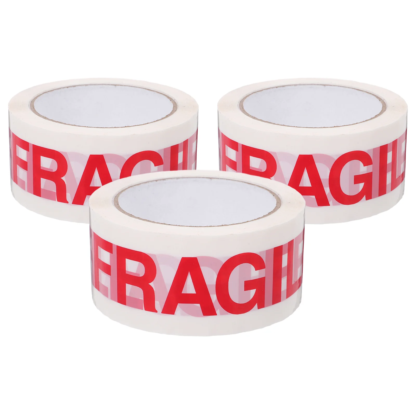 

3 Rolls Fragile Warning Tape Stickers for Boxes Moving Shipping Labels Package Goods Packing