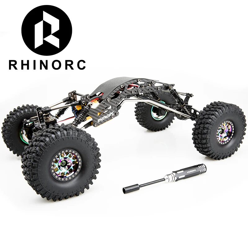 

RhinoRC YUE ONE V2 RC Crawler Chassis 1/10 RTR Rig Edition 80A ESC S12 Brushless Motor 45KG Servo