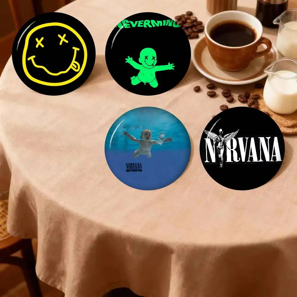 ANIME Soft Button Pin Funny Silly Gnarpy On A Skateboard Meme Badge Gamer Collection Gifts Rock Band N-Nirvana album