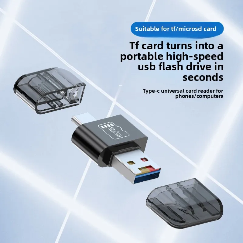 USB 3.0 Multifunction TF Card Reader OTG Adapter High Speed Card Converter For PC Laptop Android Phone Camera Data Transfer
