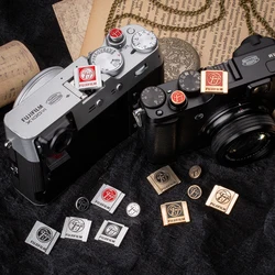 Couvre-chaussures pour appareil photo avec bouton d'obturation, compatible avec Sony A6500, A6female, A6700, A7C2, A9M3, Fujifilm X100VI, Panasonic, Olympus IL, Leica
