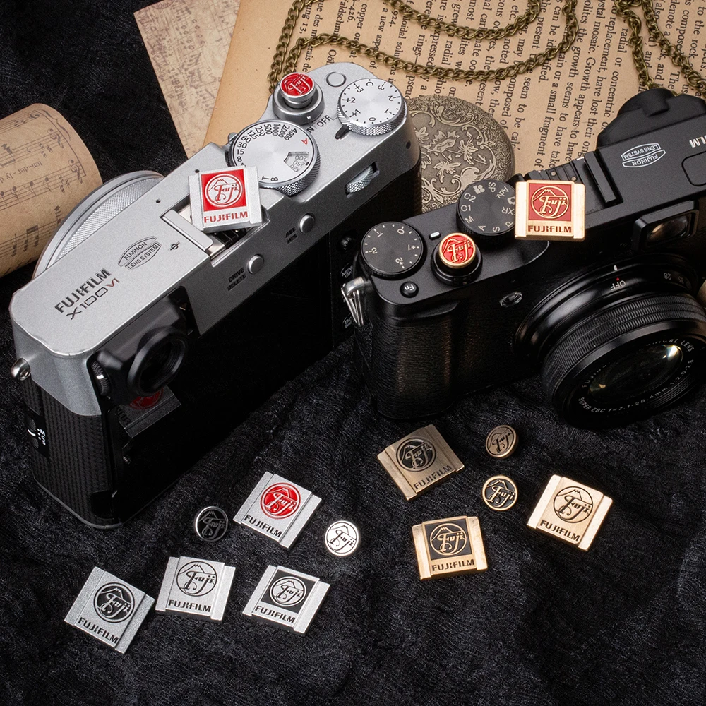 Do Sony A6500 A6600 A6700 A7C2 A9M3 Fujifilm X100VI Panasonic Olympus Canon Leica Przycisk migawki Aparat Gorąca stopka Pokrowiec