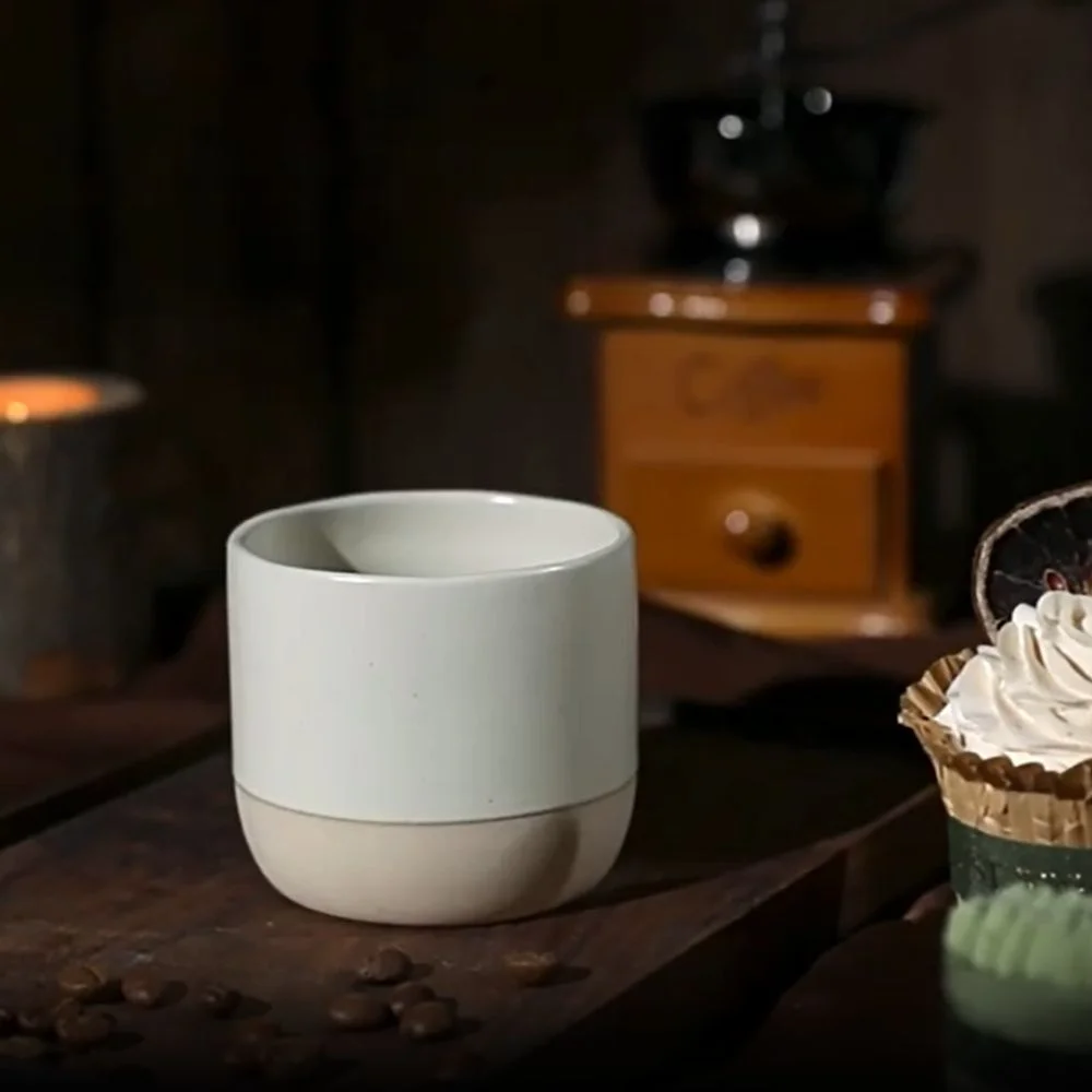 

Household Retro Vintage Coffee Mug Japanese-style Ceramic Tea Cup Minimalist Espresso Cup Office
