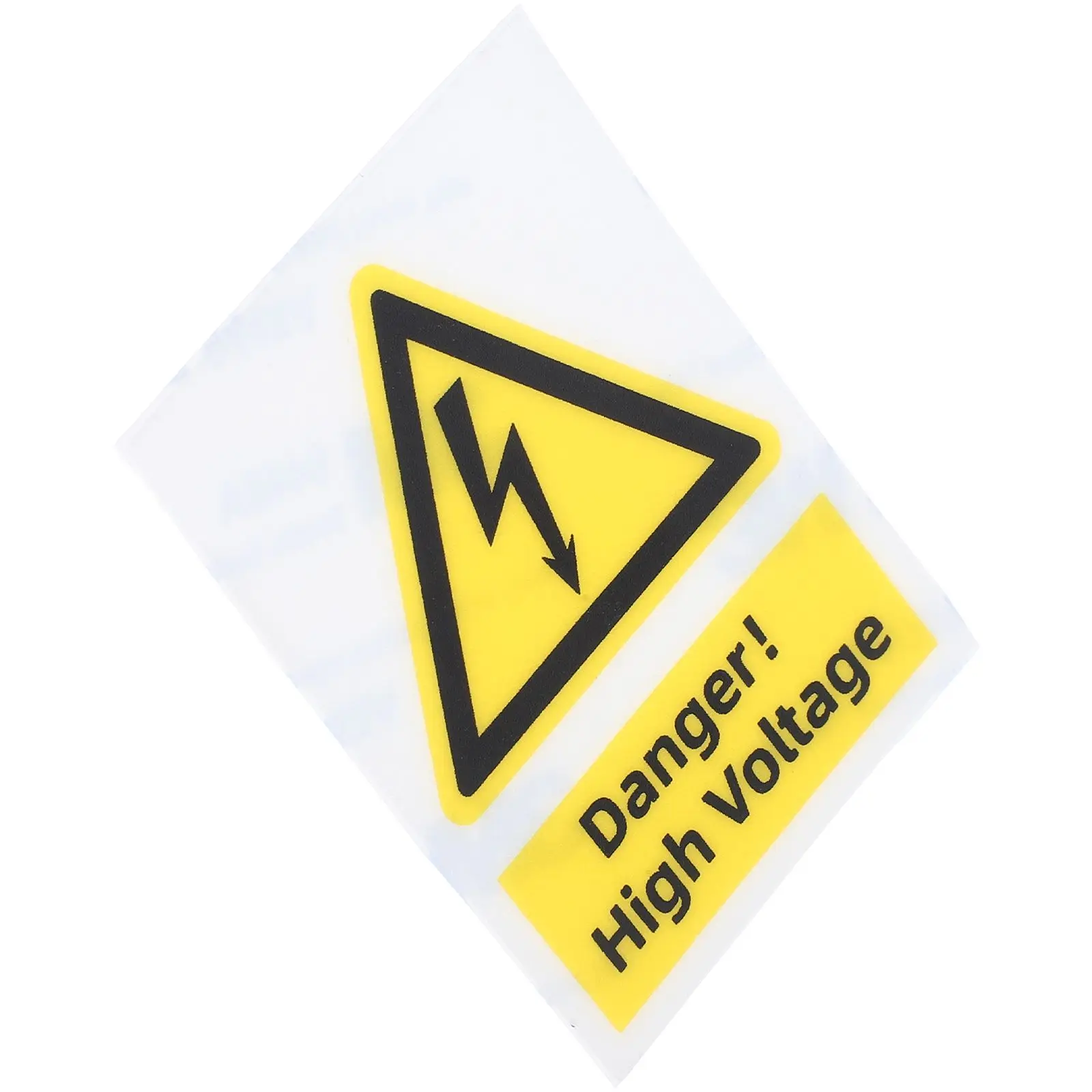 High Voltage Stickers Electric Labels Danger Signs Safety Danger Stickers Equipment Traffic Security Caution Label