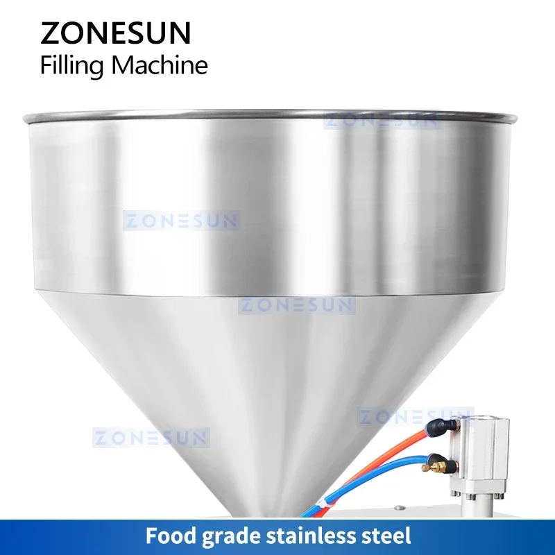 

ZONESUN ZS-GTMP30L Automatic Magnetic Pump Paste Filling Machine for Honey Ketchup Packaging