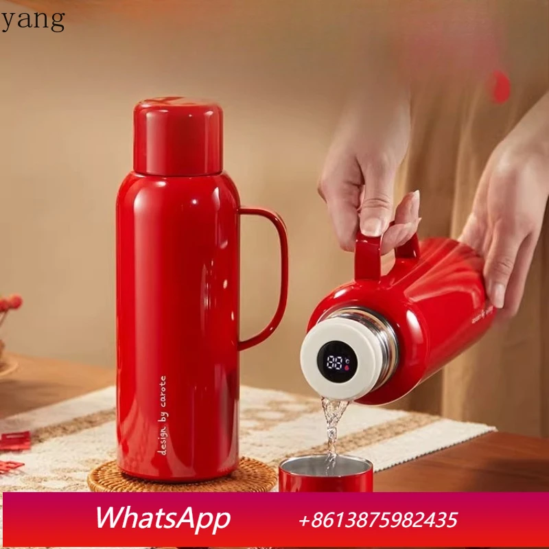 

LMM thermal insulation pot wedding dowry kettle pair household large-capacity stewed teapot