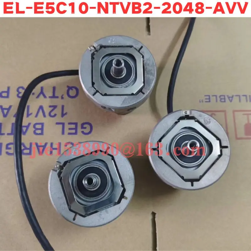 Used Encoder EL-E5C10-NTVB2-2048-AVV  EL E5C10 NTVB2 2048 AVV  Normal Function Tested OK