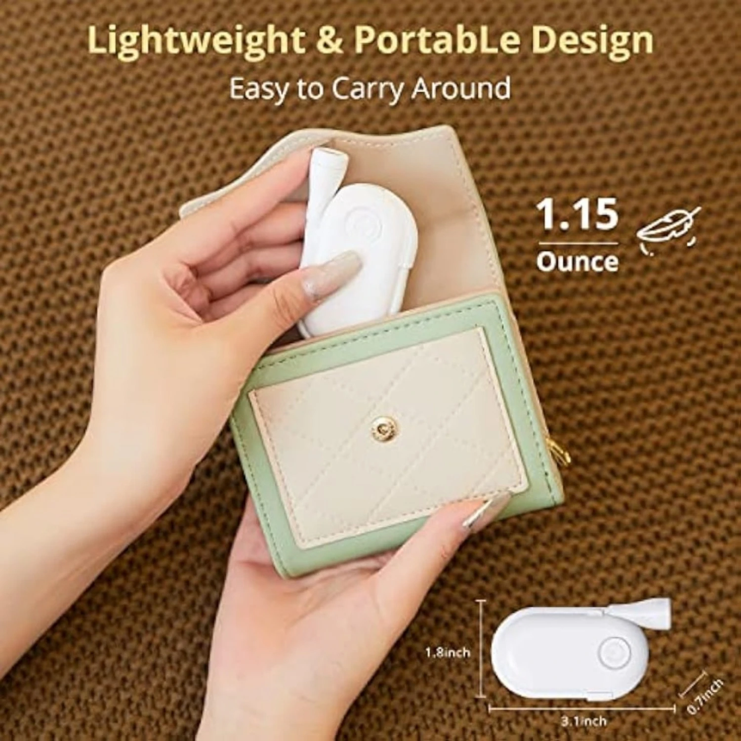 Portable Rechargeable LED Book Light - Stepless Brightness Control, Vibrant Colors, Clip-On Companion