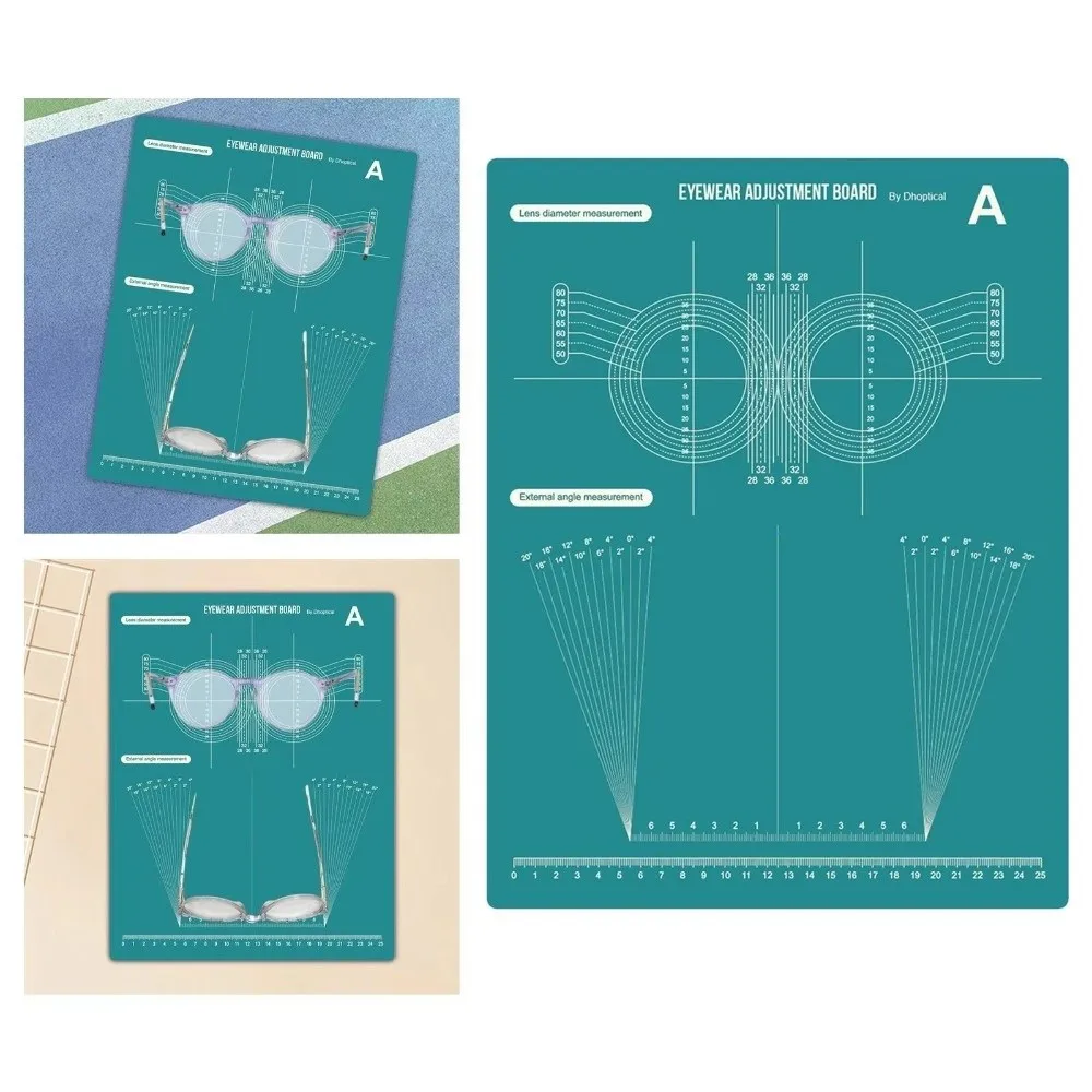 1PC Multi-Functional Eyeglasses Repair Board External Angle Forward Tilt Angle Eyewear Frame Adjustment